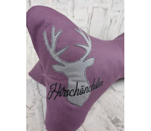 Stickserie - Hirsch Sprüche Klorollenverstecker